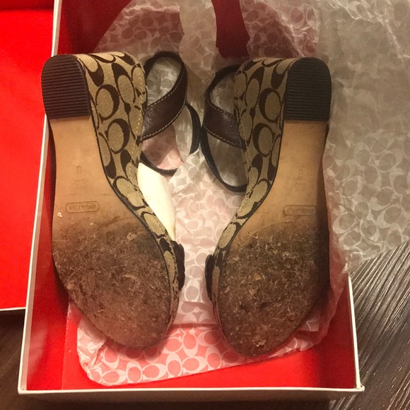 Coach wedges - Picture 3 of 4